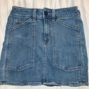 American Eagle Fitted Denim Skirt